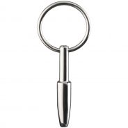 Penis Plug in Steel with Hole
