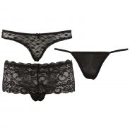 Cottelli Lace Panties 3 Pack Set