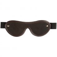 Bound Leather Blindfold
