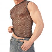 Svenjoyment Fishnet Tank Top