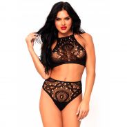 Leg Avenue Net Lace Set
