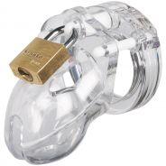 CB-X Mr. Stubb Clear Chastity Device 4.45 cm