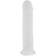 Willie City Realistic Frosted Clear Dildo with Suction Cup 22 cm