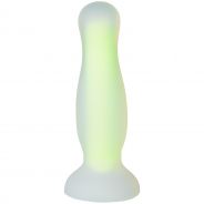 baseks Glow in the Dark Yellow Medium Anal Dildo