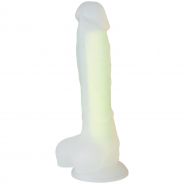 baseks Glow in the Dark Yellow Dildo 21.5 cm