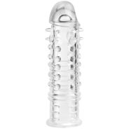 baseks Clear Stimulation Penis Extender Sleeve 