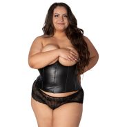 NORTIE Fetish Wetlook Corset Plus Size