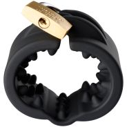 Brutus Cruncher Silicone Lockable Spiked Ball Stretcher