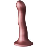 Ouch! Ultra Soft Silicone Curvy G-Spot Dildo 17 cm - 28760
