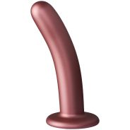 Ouch! Smooth Silicone G-Spot Dildo 15.5 cm - 28792