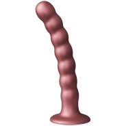 Ouch! Beaded Silicone G-Spot Dildo 17.5 cm - 28795