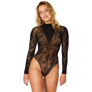 NORTIE Lotus Bodystocking with Simili Stones - 28920