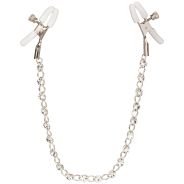 NEW - Calexotics Crystal Chain Nipple Clamps - 29102