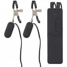 Fetish Fantasy Nipple Clamps with Vibrator