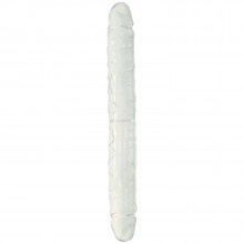 Crystal Clear Double Dildo  1