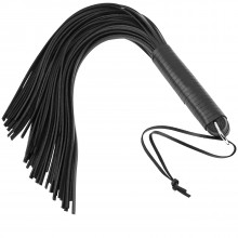 Black Leather Flogger 47 cm  1