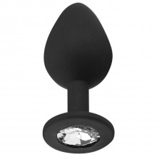 Sinful Jewel Silicone Butt Plug Medium  0