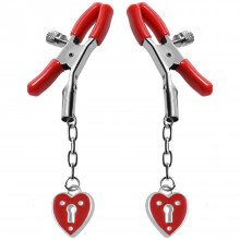 Master Series Captive Heart Nipple Clamps  1