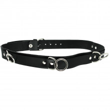 Strict Leather Punk Bondage Belt  1