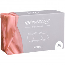 Womanizer Silicone Replacement Heads 3 Pack Medium  1