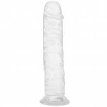 Willie City Realistisk Klar Dildo med Sugekop 22 cm  1