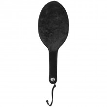 Strict Leather And Fur Round Paddle
