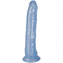 baseks Glitter Blue Dildo 20.5 cm