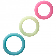 baseks Glow in the Dark Penis Ring Set
