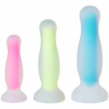 baseks Glow in the Dark Anal Dildo Set