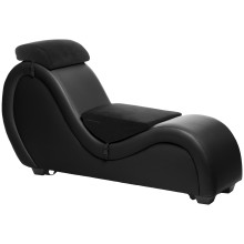 Master Series Black Chaise Longue