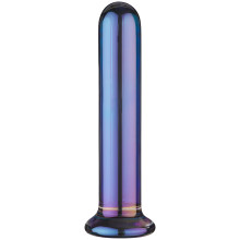 Sinful Blue Pillar Glass Dildo 15.5 cm