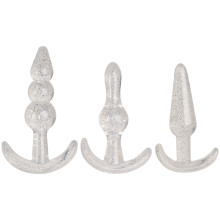 baseks Glitter Booty Beginners Butt Plug Set