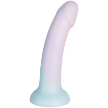 baseks Playful Pink Gradient Silicone Dildo 18 cm