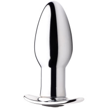 Master Series Chrome Blast Remote Controlled Small Butt Plug 