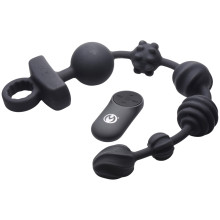 Master Series Dark Rattler Remote-controlled Vibrating Anal Beads