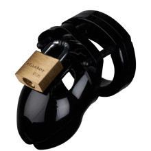 CB-X Mr. Stubb Black Chastity Device 4.45 cm