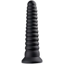 Hismith Black KlicLok Ribbed Dildo Tower
