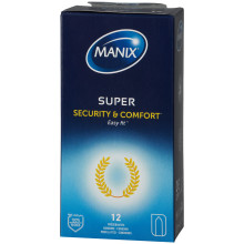 Manix Super Security & Comfort Condoms 12 pcs - 28477