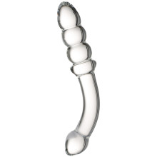 Sinful Ribbed Glass Dildo - 28557
