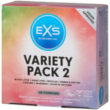 EXS Variety Pack 2 Condoms 48 pcs - 29055