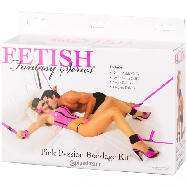 Fetish Fantasy Pink Passion Bondage Kit product packaging image 90