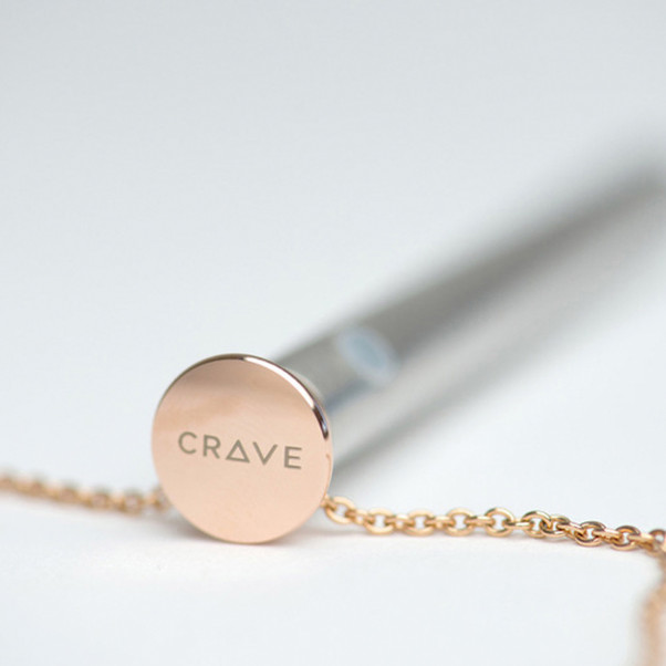 Crave Vesper Necklace with Vibrator Rose Gold  3