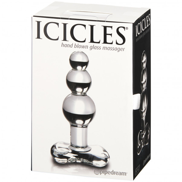 Icicles No 47 Beaded Glass Butt Plug product packaging image 90