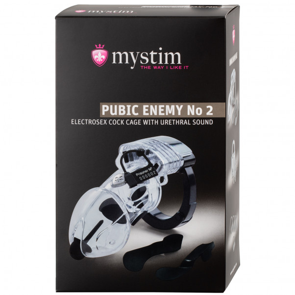 Mystim Pubic Enemy No. 2 Electro Chastity Device  100