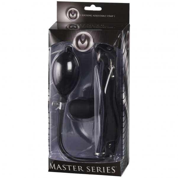 Master Series Silencer Inflatable Silicone Penis Gag product packaging image 90