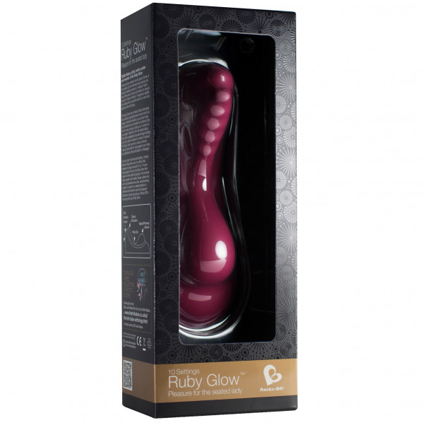 Rocks Off Ruby Glow Hands-free Vibrator  4