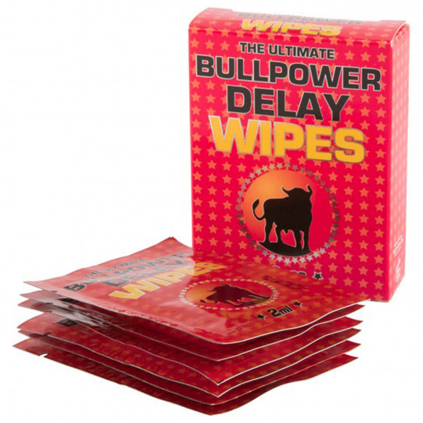 Bull Power Delay Wipes 6 Pack  2