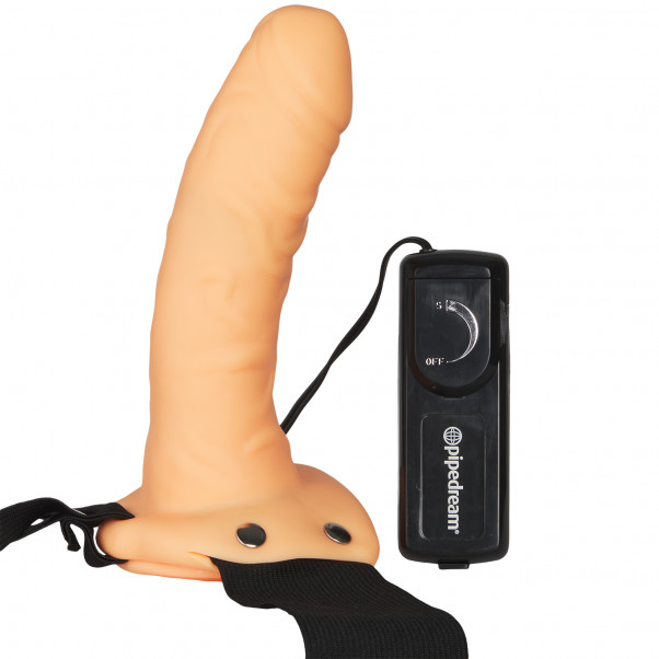 Fetish Fantasy Hollow Strap-on Vibrator Skin-coloured product image 3