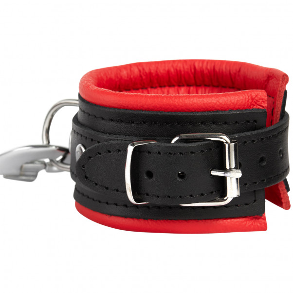 SToys Håndleds Manchetter Læder Smalle Rød Product 2