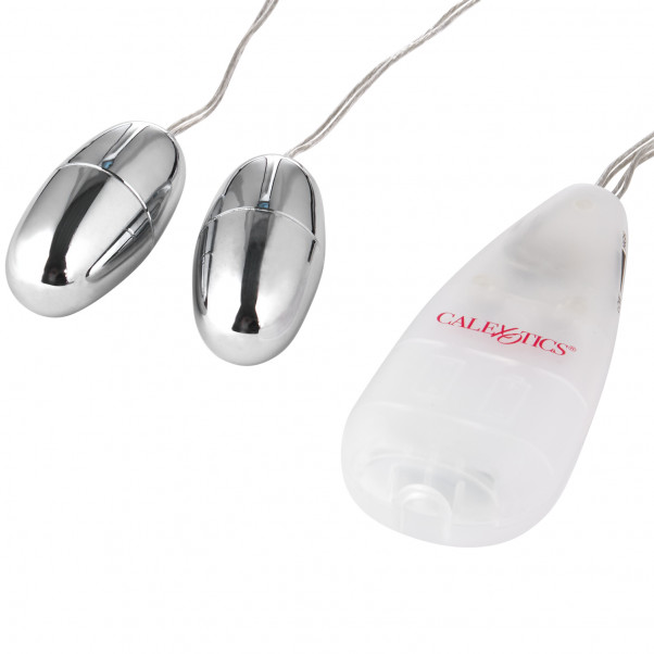 Pocket Exotics Double Bullet Remote Control Vibrator product packaging image 3